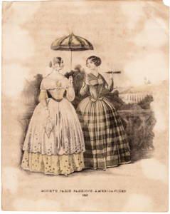 GODEY'S PARIS FASHIONS AMERICANIZED

1845